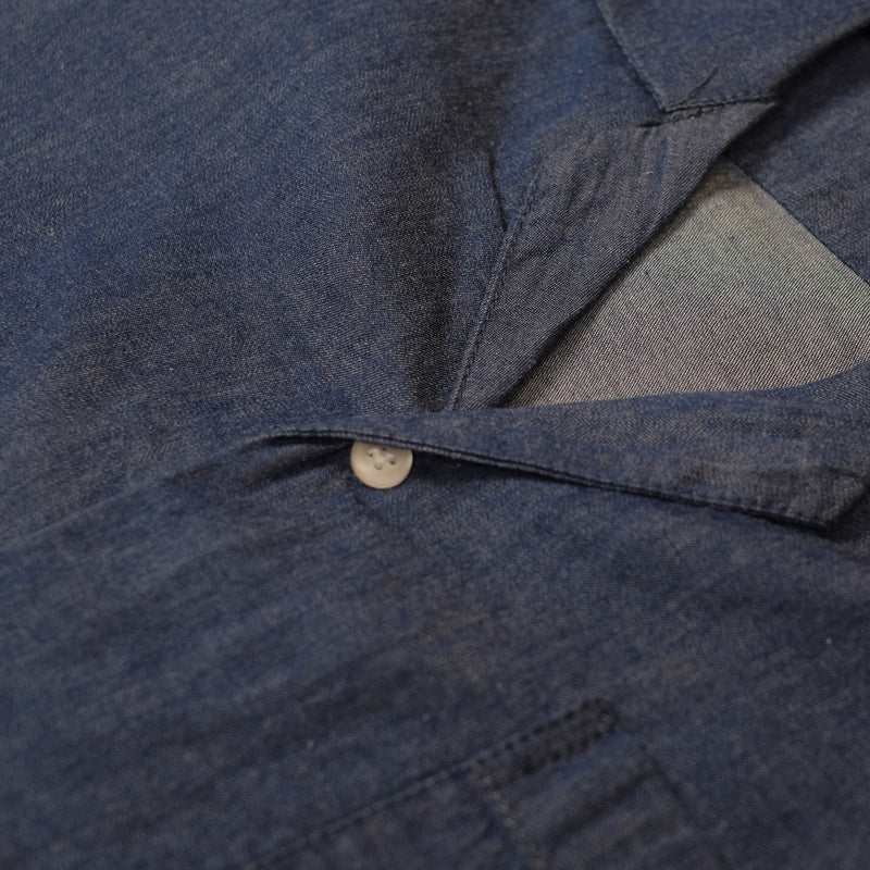 Russ Denim Shirt Reev Dark Blue