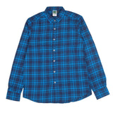 Kemeja Russ Flanel New Flux Biru