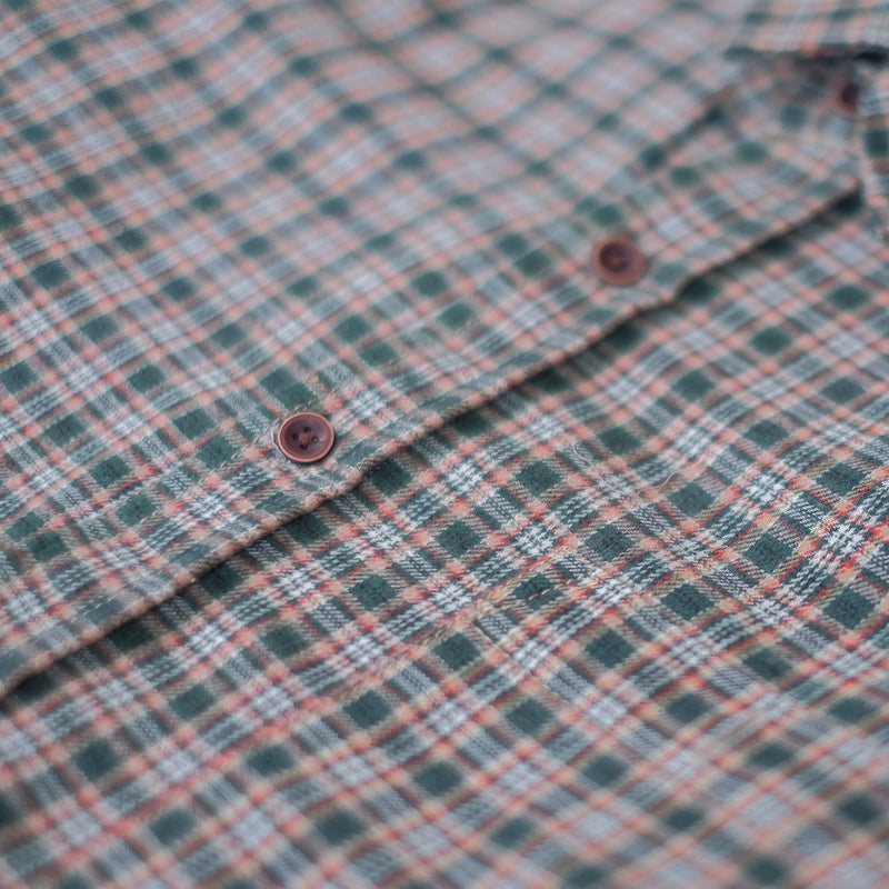 Russ Shirt Flanel Neofla Green Long Sleeve