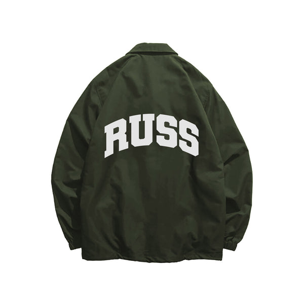 Russ Jacket Coach Teenage Olive