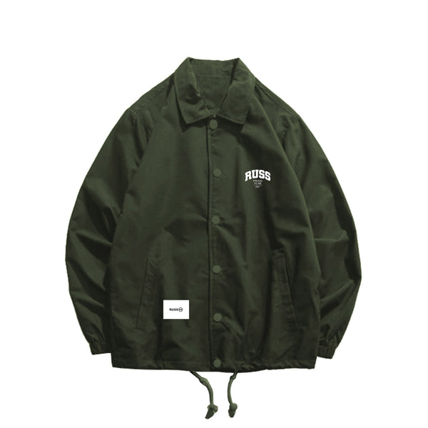 Russ Jacket Coach Teenage Olive