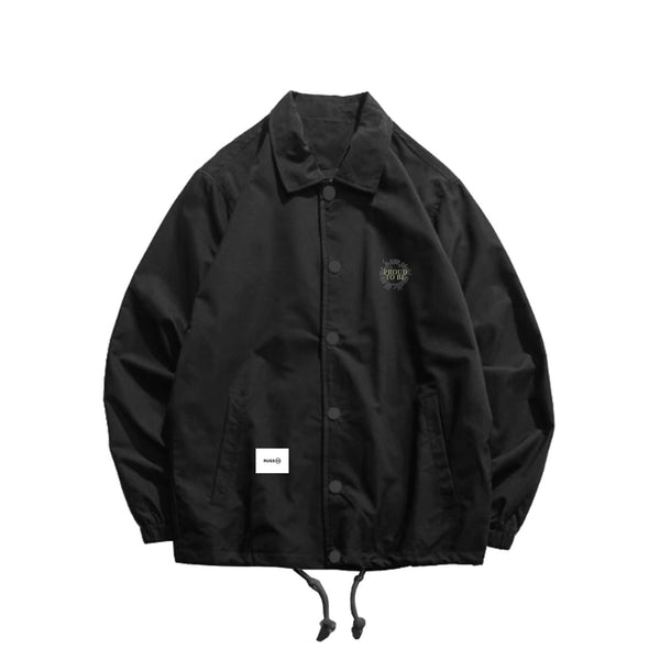 Russ Jacket Coach Dilemmatic Black