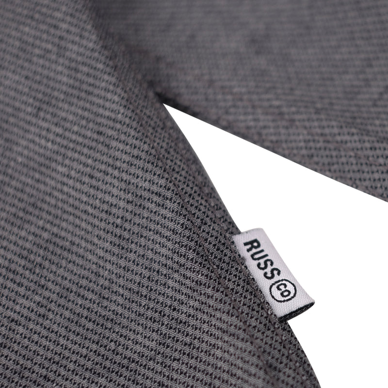 Russ Flannel Hemwoll Dark Grey