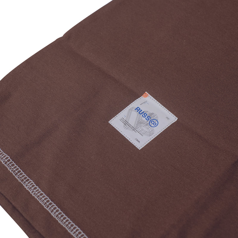 Russ Tshirt Hemming Dark Brown