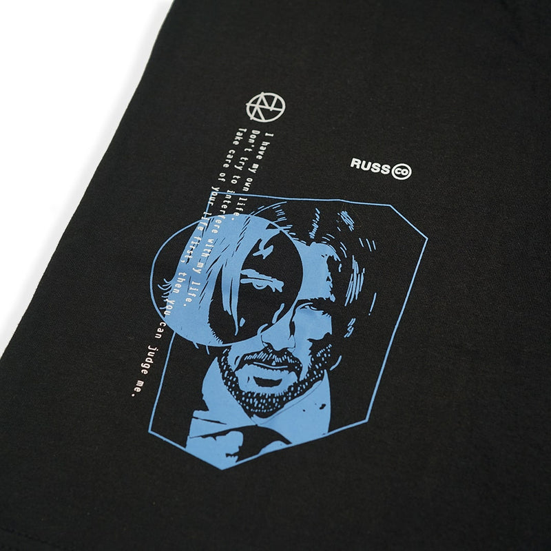 Russ Tshirt  Kaos Pria  Dont Distrub Black
