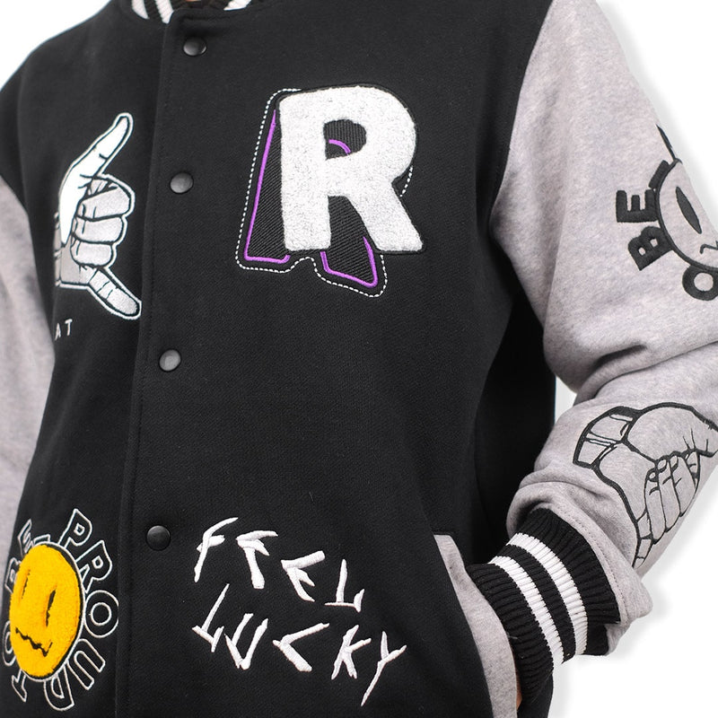 Russ Varsity Jacket Lucky Black