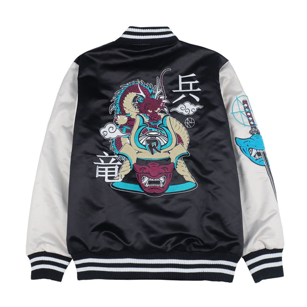 Russ Varsity Jacket Hiro Black