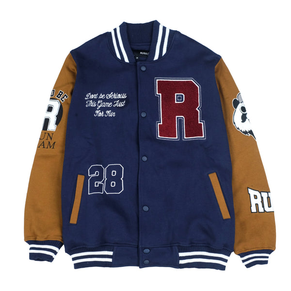 Russ Varsity Jacket Funda Navy