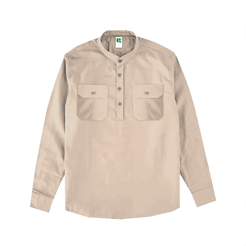 Russ Twin Pouch Shirt Khaki
