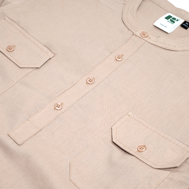 Russ Twin Pouch Shirt Khaki