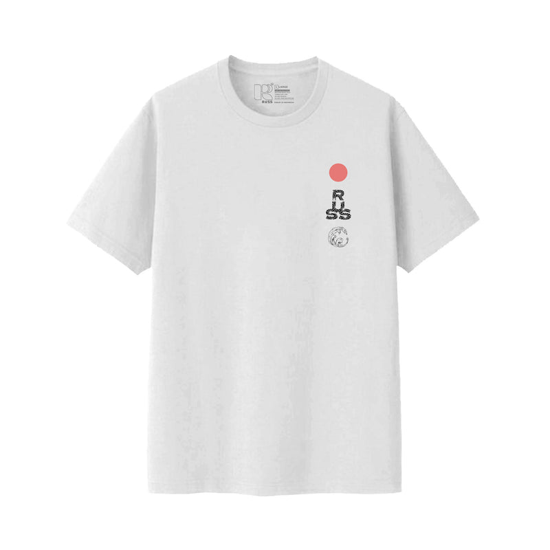 Russ Tshirt Kaos Pria Chikara White