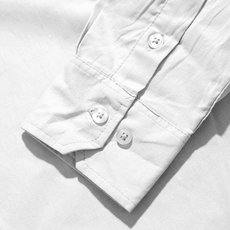 Russ Shirt Linen Zicra White