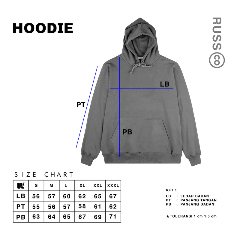 Russ Sweater Hoodie Props Olive