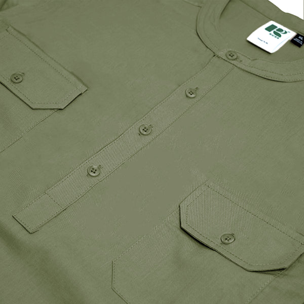 Russ Twin Pouch Shirt Olive