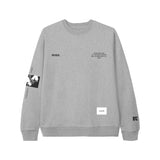 Russ Sweater Crewneck Crossover Misty