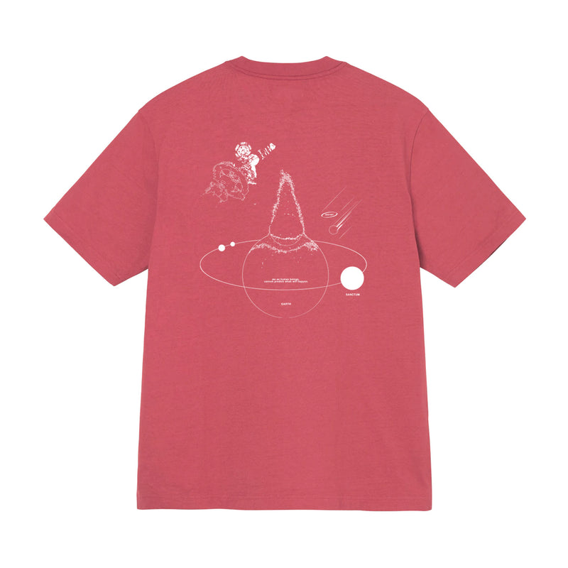 Russ Kaos Pria Destiny Pink Tshirt
