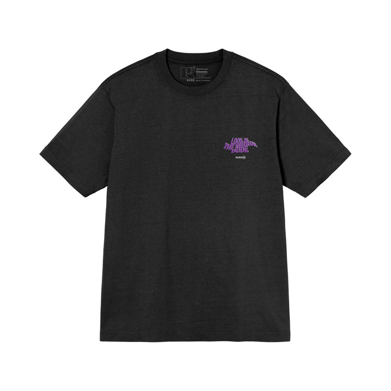 Russ Kaos Pria  So Funny Black Tshirt