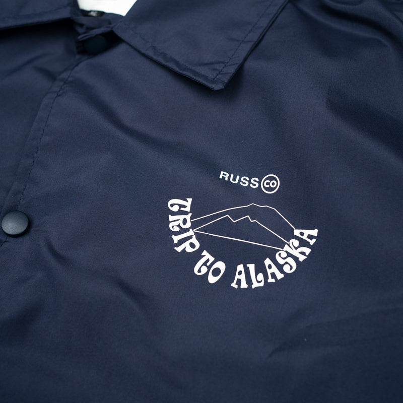 Russ Jacket Coach Alaska Navy
